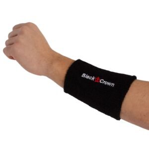 Black Crown Schweissband Long